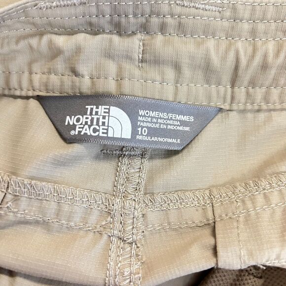 The North Face Horizon II Beige Tan UPF 30 Performance Capri Pants Size 10 - Picture 6 of 16